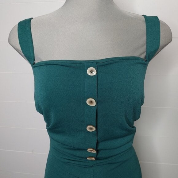 Addition Elle teal jumpsuit size 5X - Picture 3 of 16